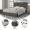 Flash Furniture Platform Bed, Riverdale, Queen, Dark Gray HG-47-GG - alternate 4